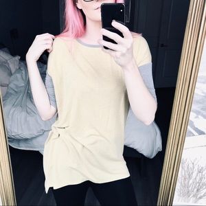 LuLaRoe Color-block Lemonade Tunic